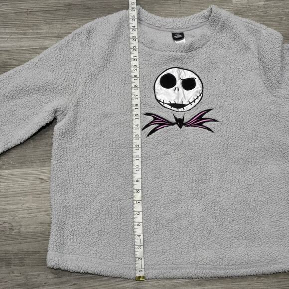 Disney Tim Burton's Nightmare Christmas 2 Piece Pajama Set Soft PJ Top & Pants L - Picture 8 of 12